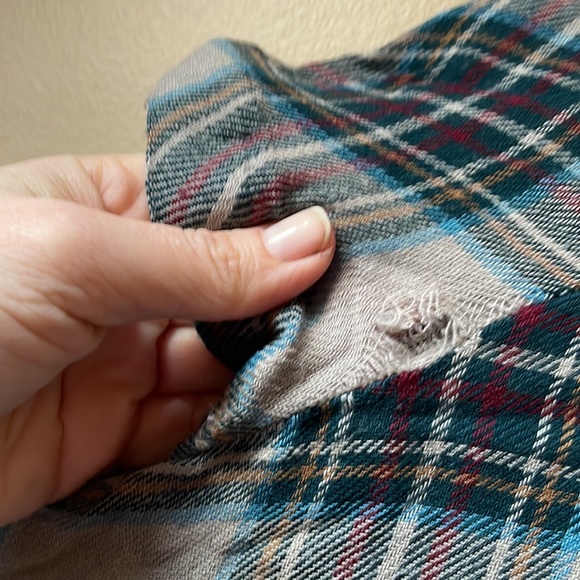 LAMB Gwen Stefani vtg 2007 tartan plaid ruffle dress sz6/8 - Picture 5 of 6